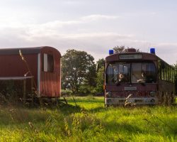 Naturgeflüster Bauwagen und Bus